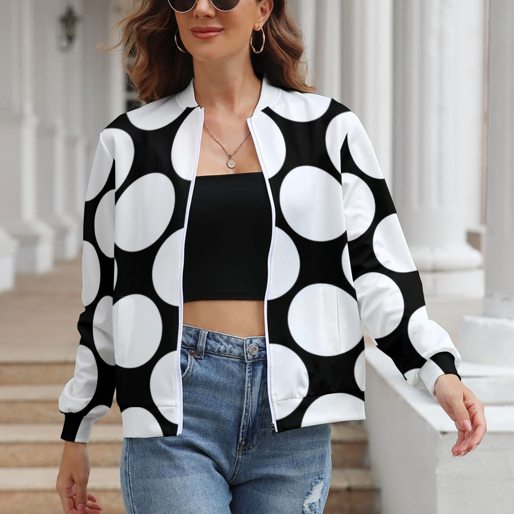 Women's Long Sleeve Zipper Jacket (10 Options) - KSC's Limited Edition Designer Collections