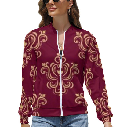 Women's Long Sleeve Zipper Jacket (10 Options) KSC's Limited Edition Designer Collections