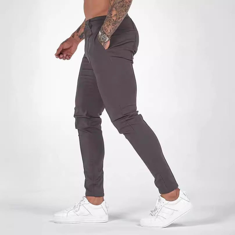 Shop KSC's  Hot Casual Pants New Men's Slim pants straight leg tracksuit pants