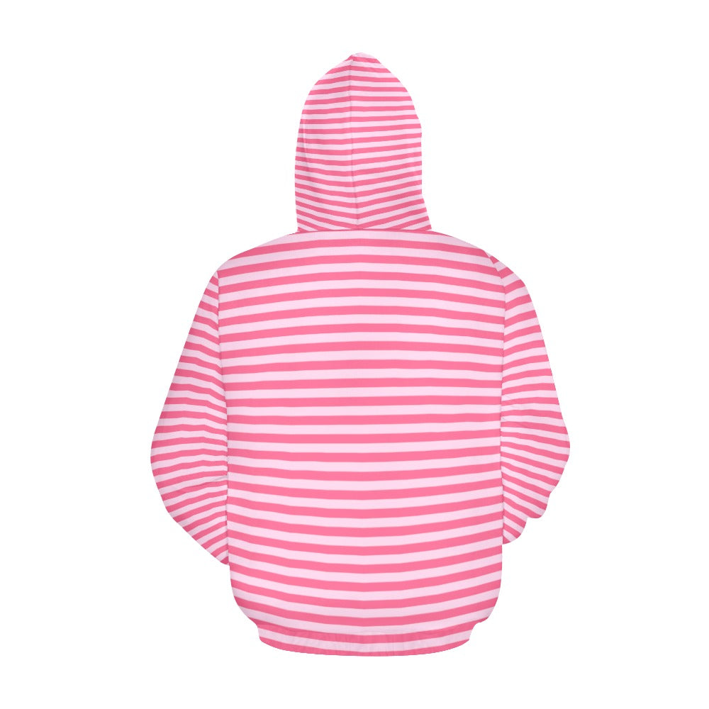 KSC's Exclusive Women's Stripe Design Hoodies Collection (10 Options) Hoodie (Model H13)