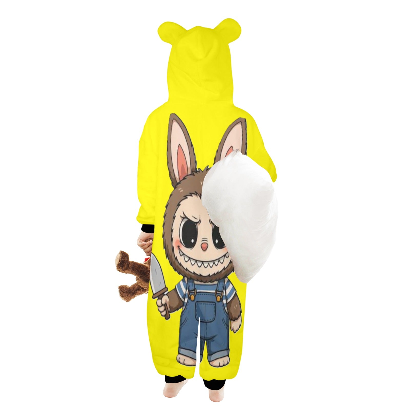 KSC's Halloween Exclusive Little Kids Unisex Onesie Labubu Chucky Doll