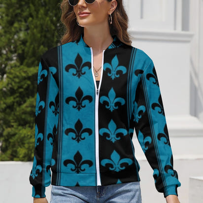 Women's Long Sleeve Zipper Jacket (10 Options) - KSC's Limited Edition Designer Collections