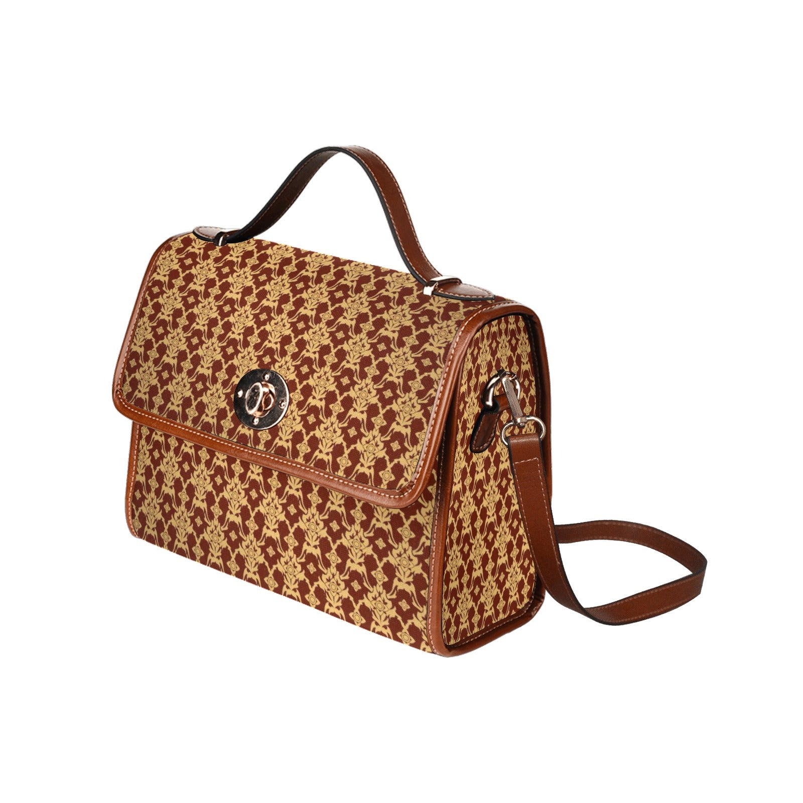 KSC's Custom Design's Waterproof Hand Bag-Brown Handle - 10 Options -Awesome Deal