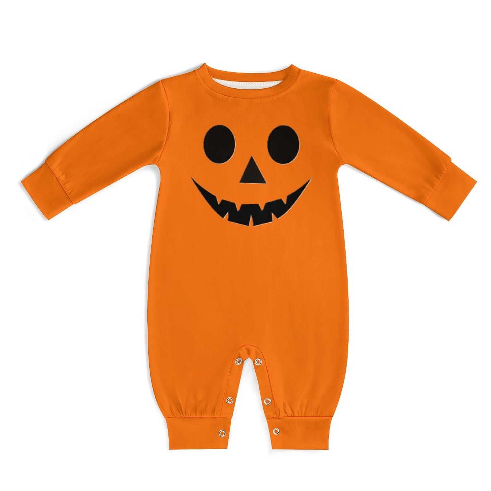 Baby Halloween Pumpkin Long-sleeve Onesie Set Type 2