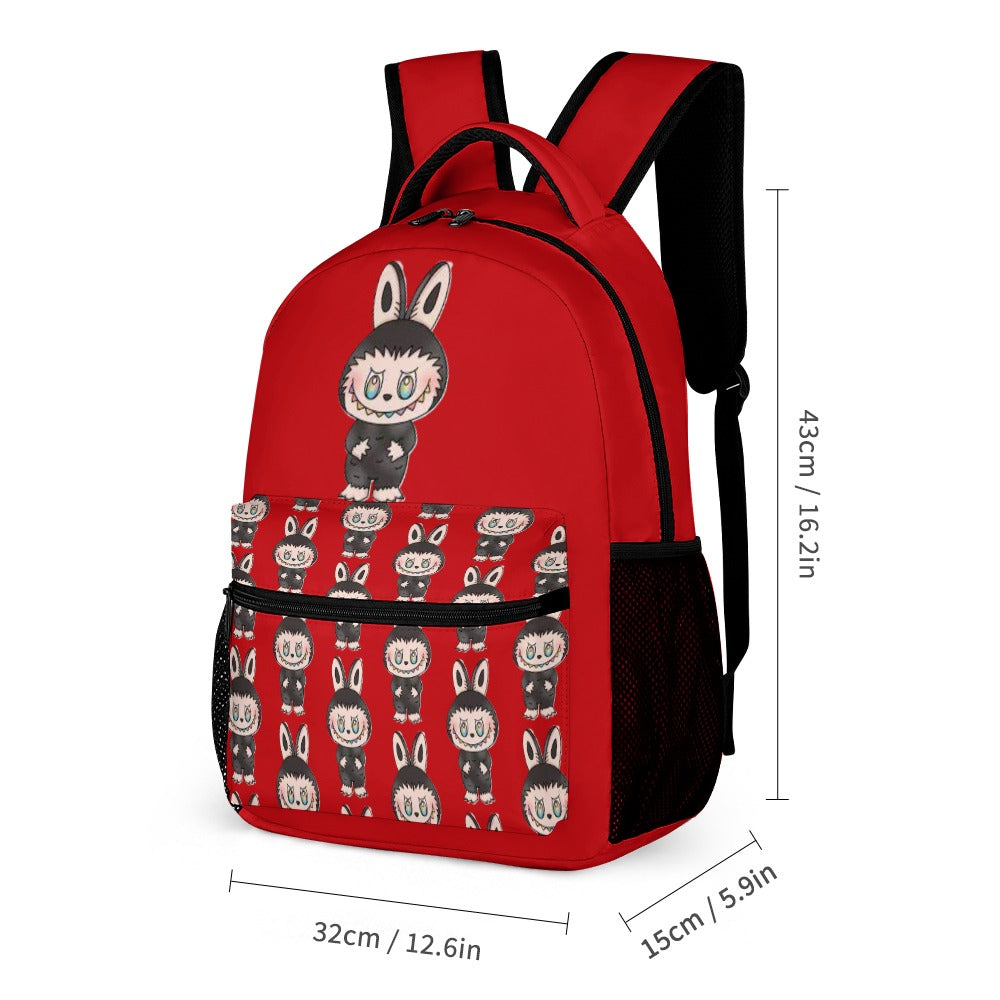 NEW Three Piece Labubu Backpack Bundle - 9 different options  - Back To School Deal