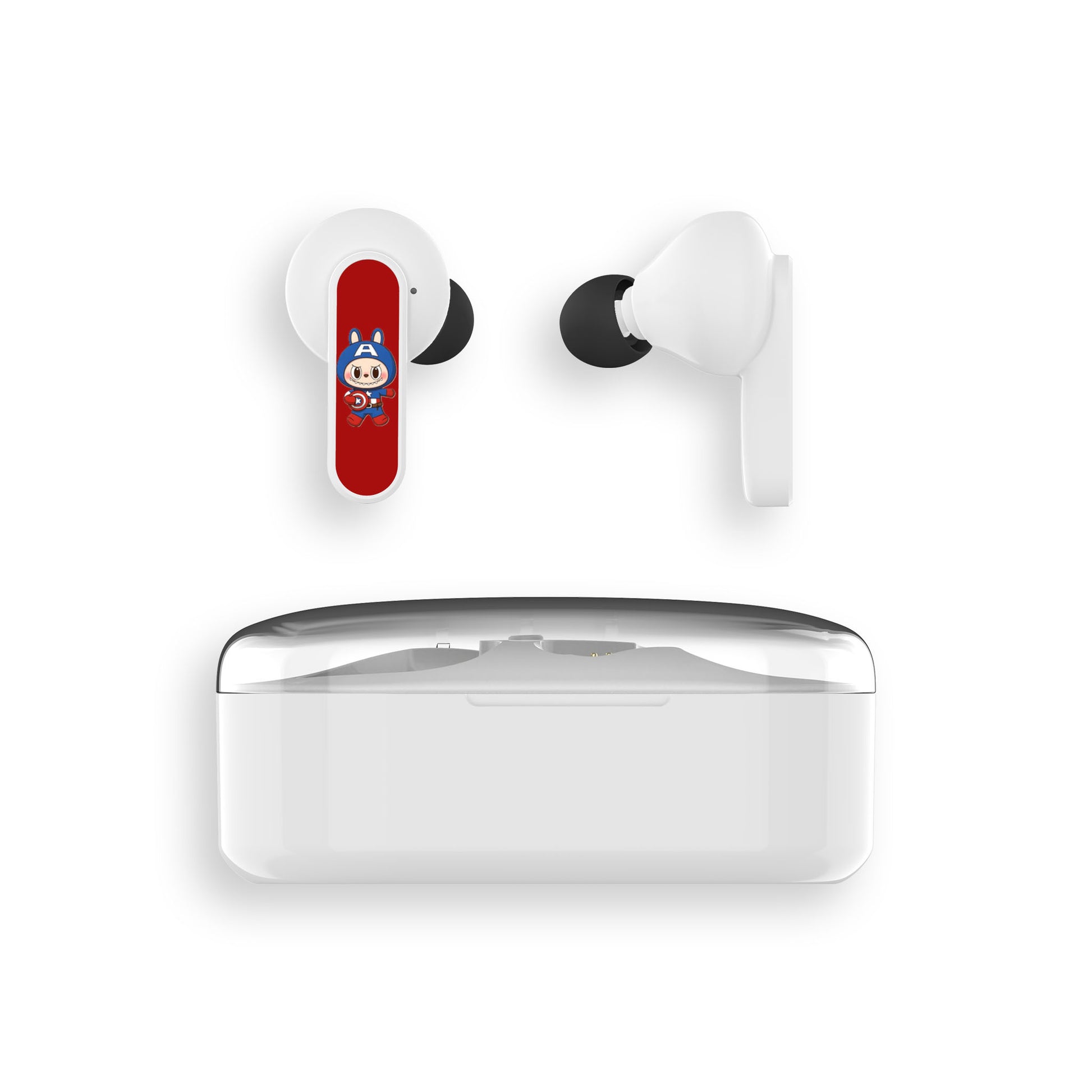 KSC's Limited Edition Capt. America Labubu Wireless Air Buds - Ear Pods