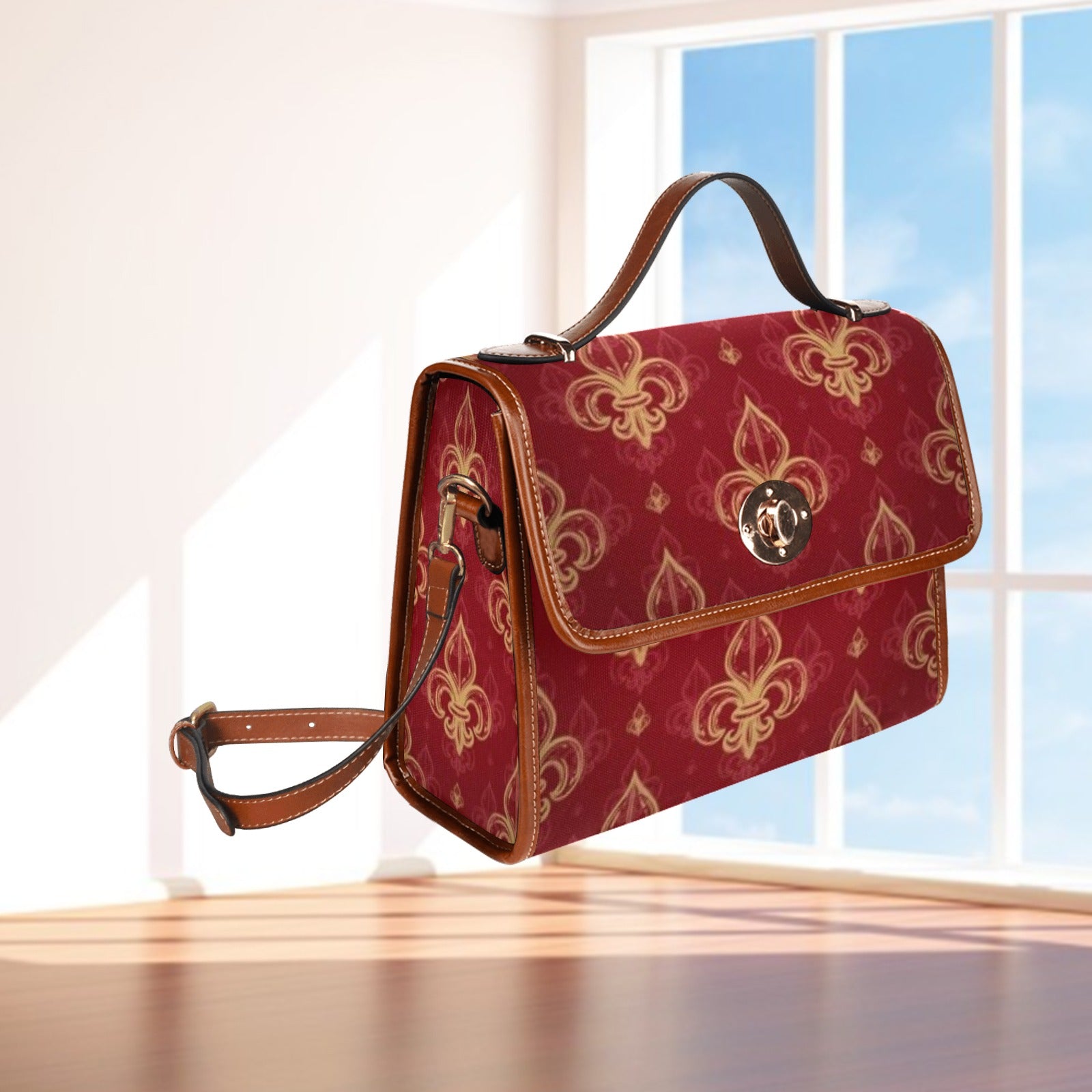 KSC's Custom Design's Waterproof Hand Bag-Brown Handle - 10 Options -Awesome Deal