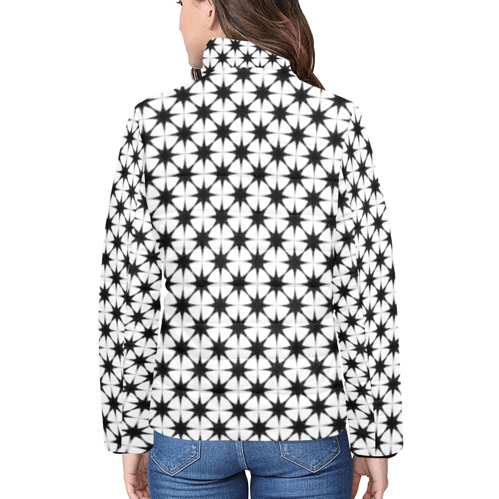 KSC's Exclusive  Women's Stand Collar Padded Jackets (10) Designs/Styles - Women's stand collar padded jacket(H41)