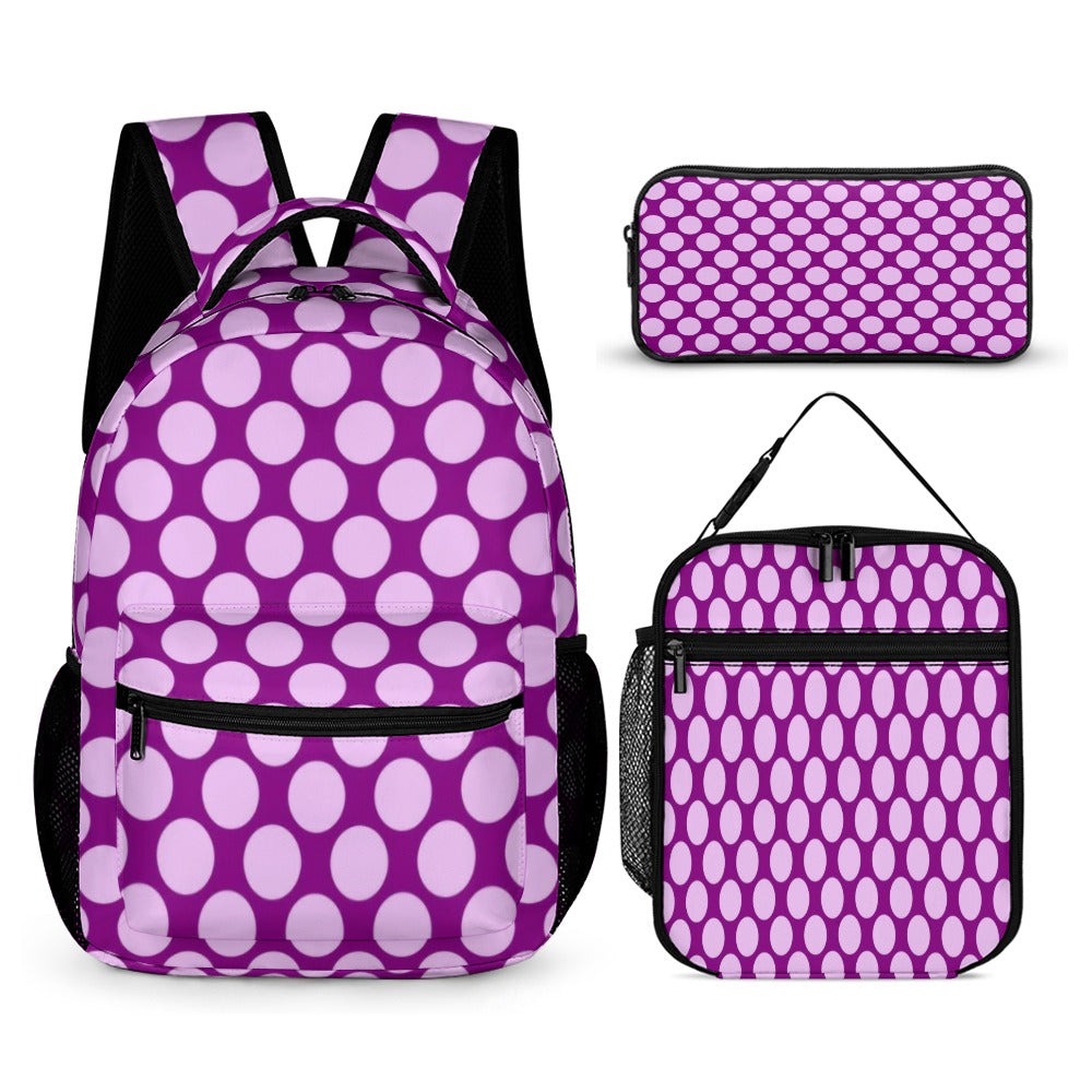 BACK TO SCHOOL BUNDLE -3PC Back To School Set - KSC's Custom Designs Back To School Sets - Backpacks, Three piece set combination Backpacks, Lunch Box, Pencil Bag/Organizer