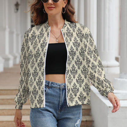 Women's Long Sleeve Zipper Jacket (10 Options) - KSC's Limited Edition Designer Collection