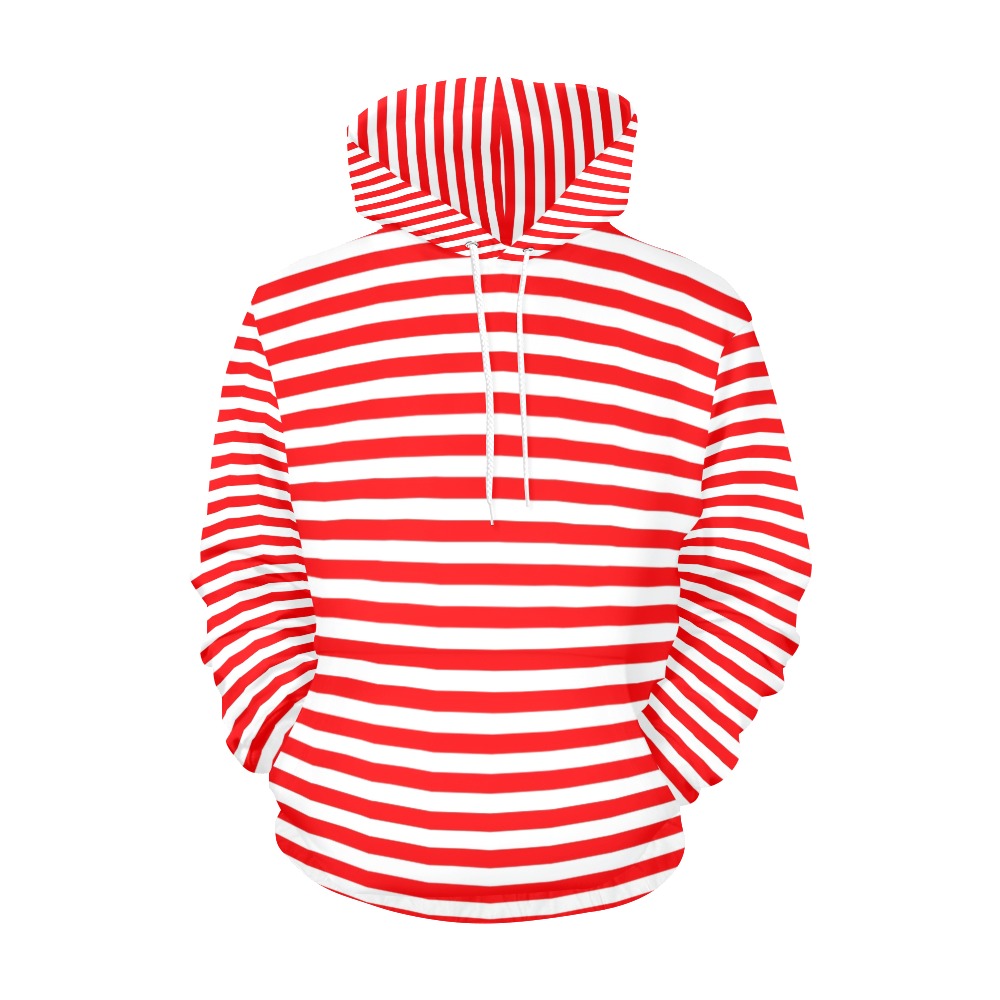 KSC's Exclusive Women's Stripe Design Hoodies Collection (10 Styles) Hoodie (Model H13)