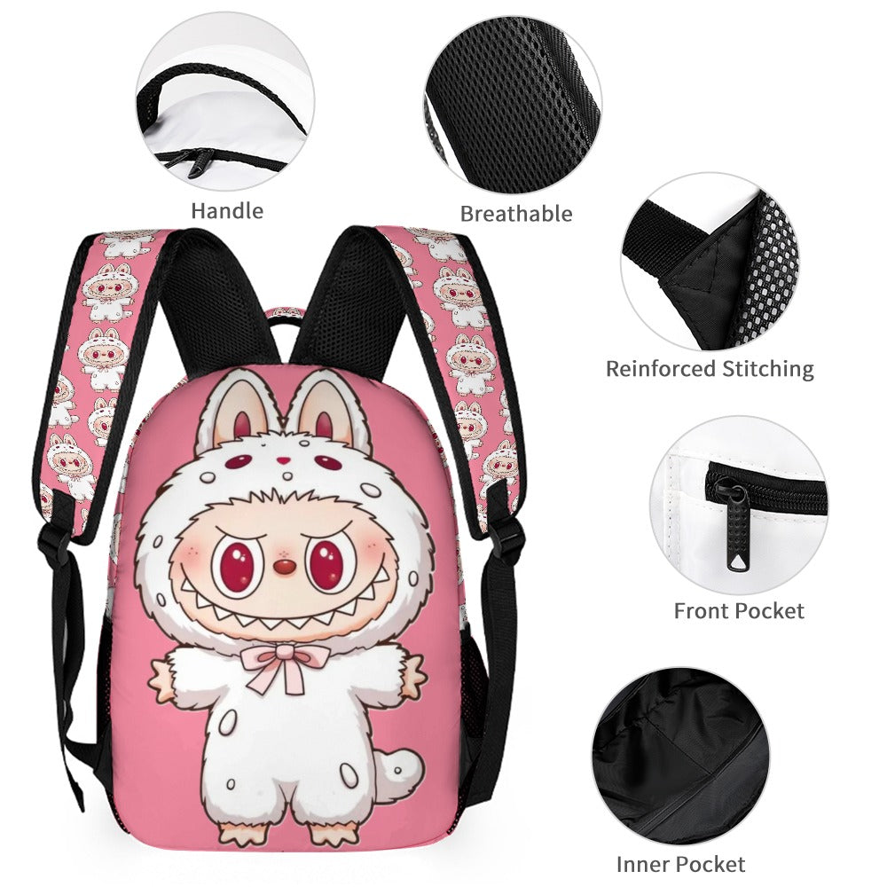 Cutest Exclusive Labubu Backpack Bundles, Three piece set combination - 10 different options to choose from!