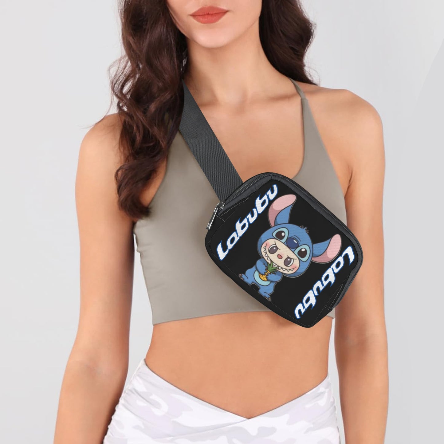 🌈 Labubu Stitch Crossbody Fanny – Color-Pop Cool for Every Age! Labubu Stitch Cross Body Bags - Fanny Bags: Adults & Kids with Variety Of Colors