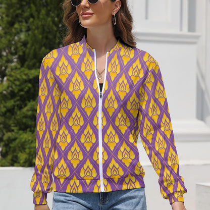 Women's Long Sleeve Zipper Jacket (10 Options) - KSC's Limited Edition Collections Designer Style