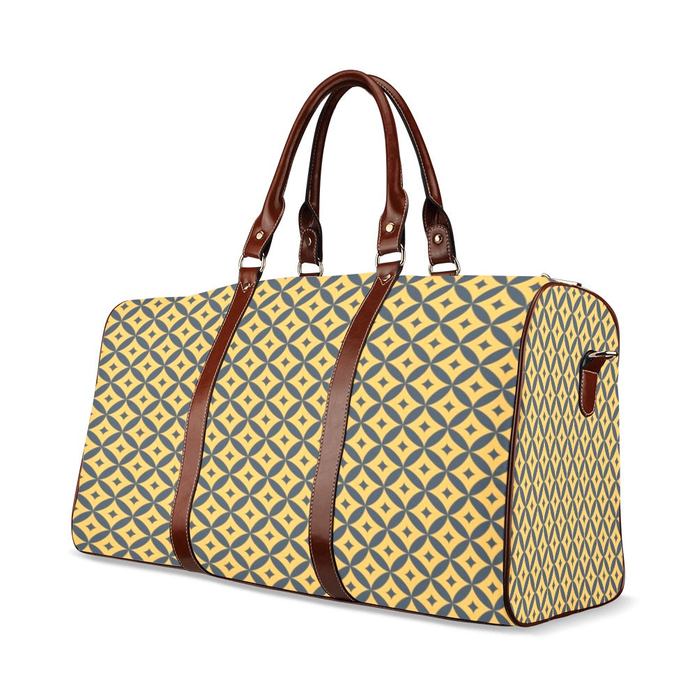 KSC's Exclusive Designs Travel Bags (Black Handles/Straps) (Model1639) - 10 Options Inside