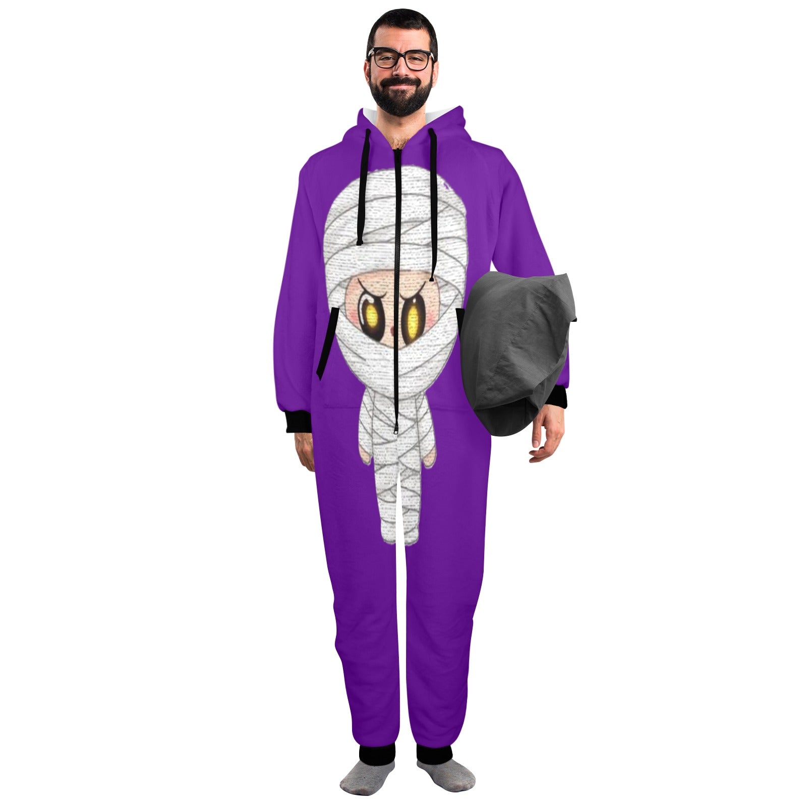 KSC's Exclusive Halloween Adult Unisex Onesie - Labubu Mummy