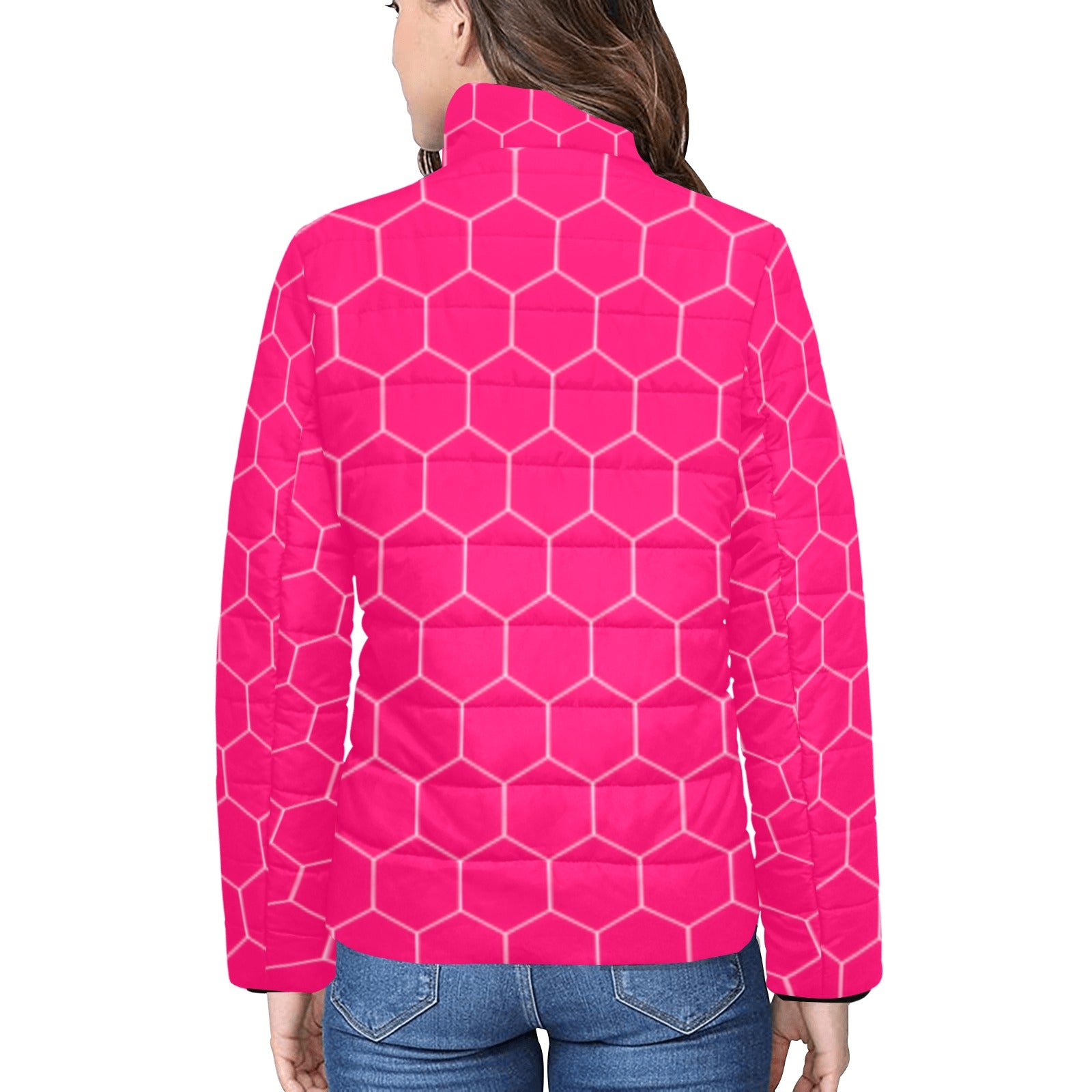 KSC's Exclusive  Women's Stand Collar Padded Jackets (10) Designs/Styles - Women's stand collar padded jacket(H41)