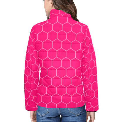 KSC's Exclusive  Women's Stand Collar Padded Jackets (10) Designs/Styles - Women's stand collar padded jacket(H41)
