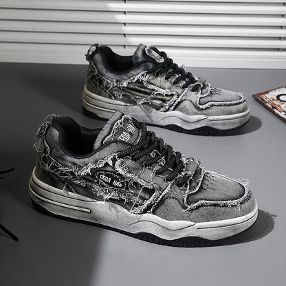 New Trendy Design Skateboard Shoes for men increase all sports skateboard shoes for men shoes trend dirty shoes for men