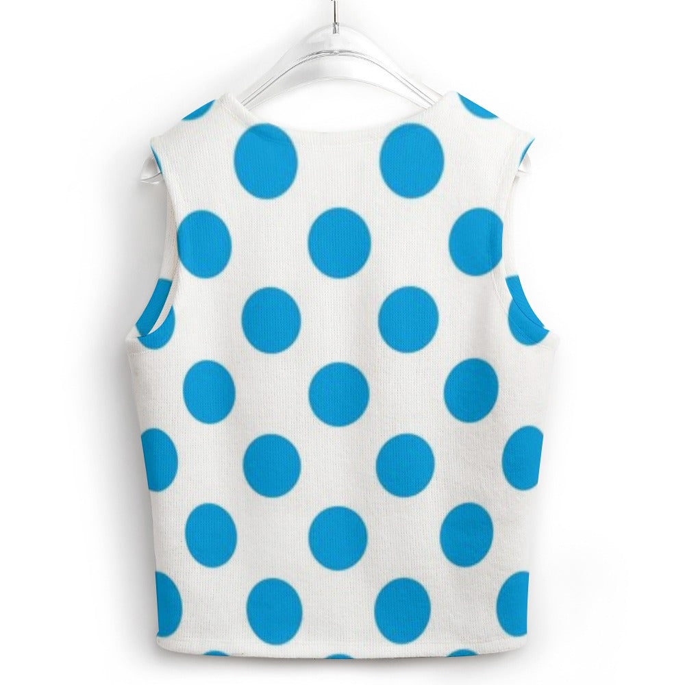 KSC's Custom Designs Women's Long Sleeve Button Knit Vest - 10 OPTIONS INSIDE