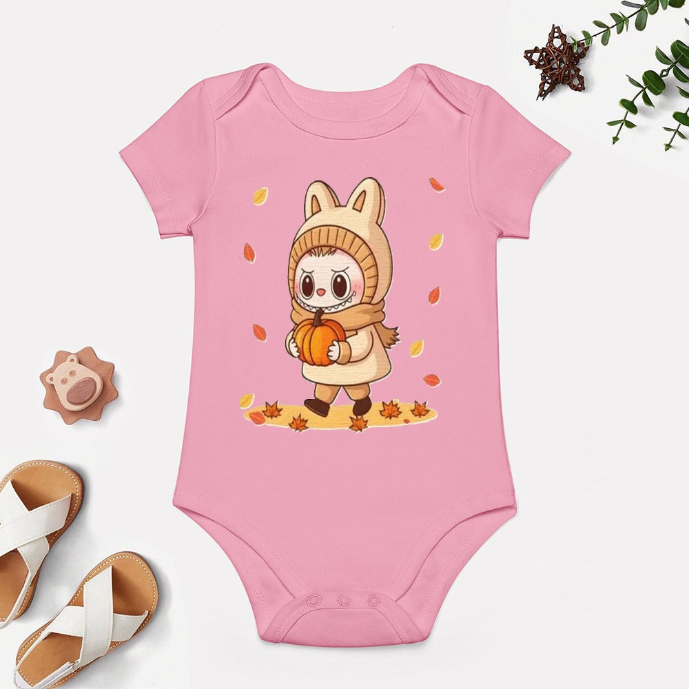 KSC's BABY LABUBU BODYSUIT -Short -Sleeve Baby's Bodysuit