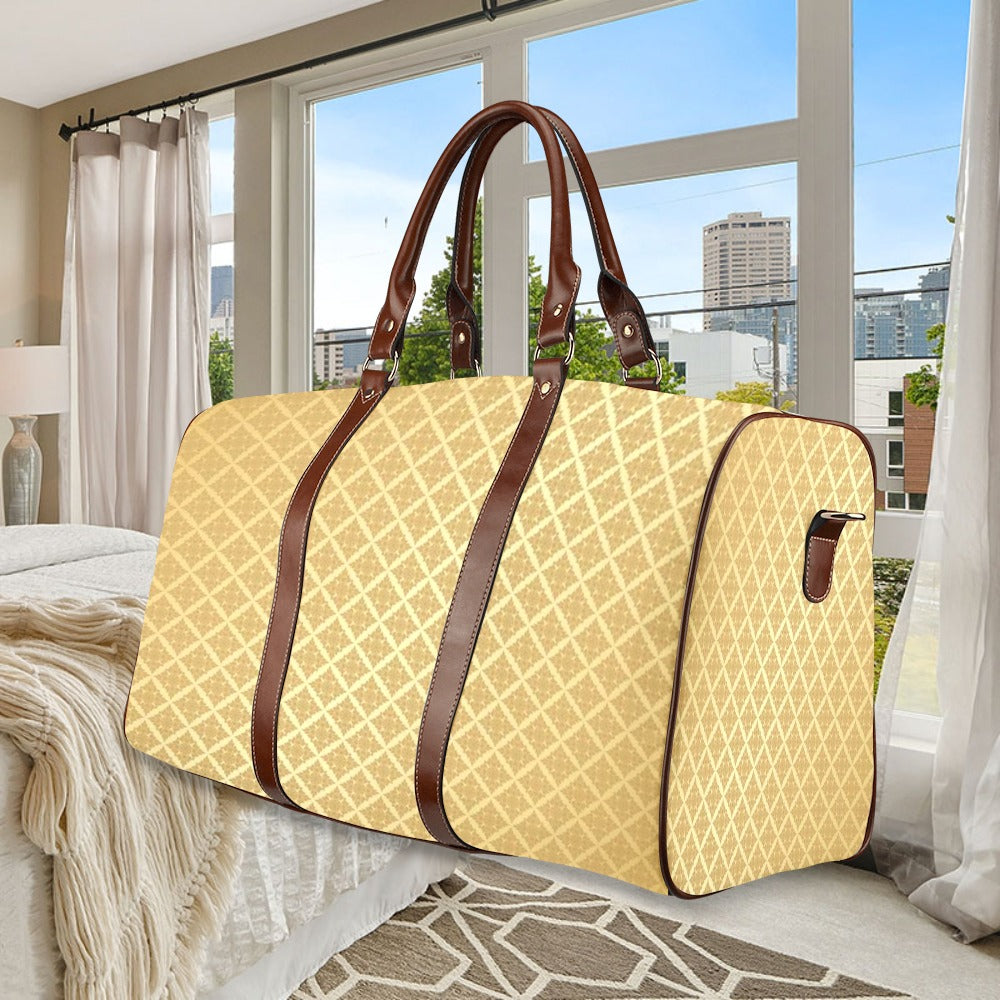 KSC's Exclusive Designs Travel Bags (Black Handles/Straps) (Model1639) - 10 Options Inside