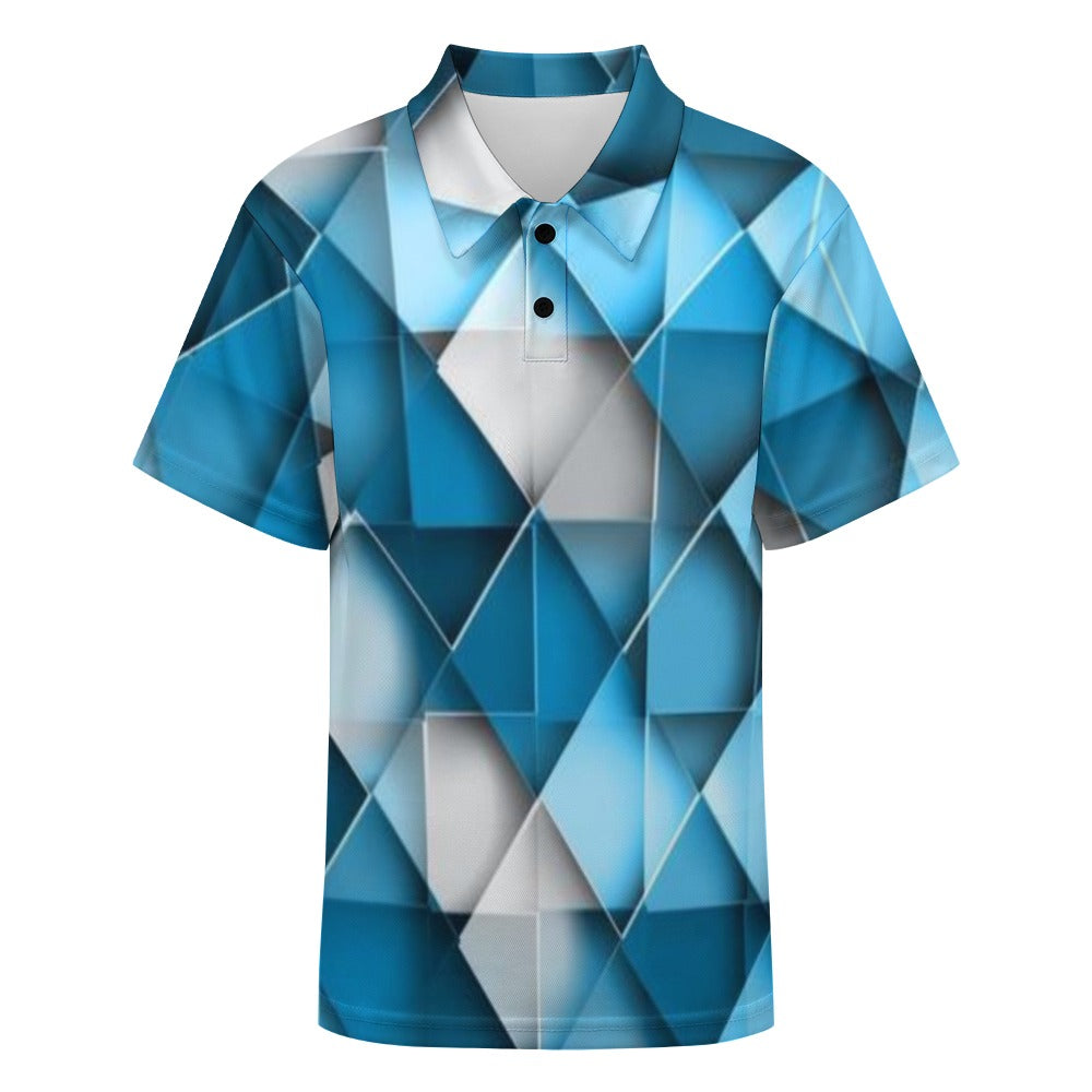 KSC's Exclusive Kids Designs- Young Men's/Boys New Kid's Shoulder buttoned polo shirt