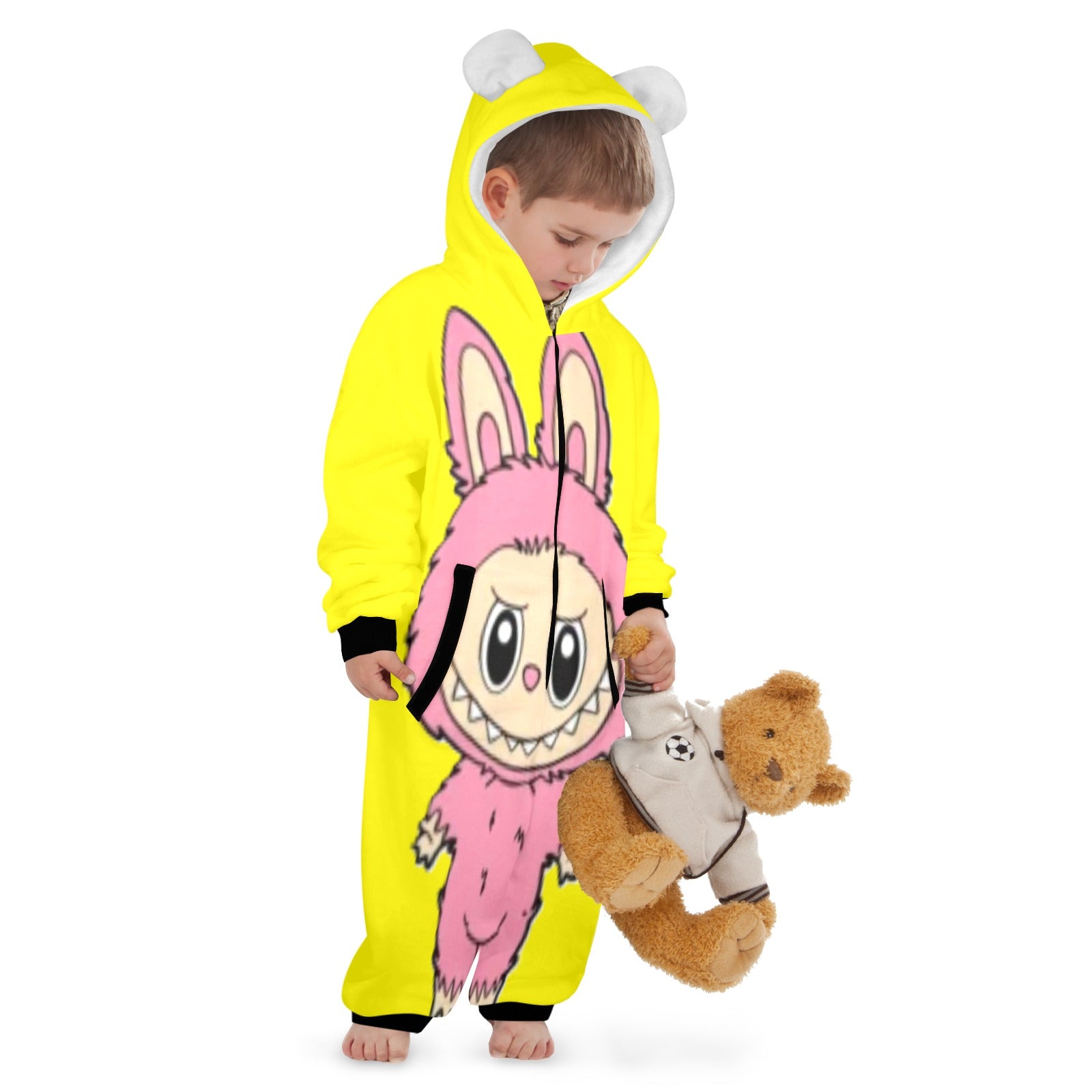 KSC's Exclusive Labubu Little Kids Onesies (2 to 7 Years Old) - Pink Labubu