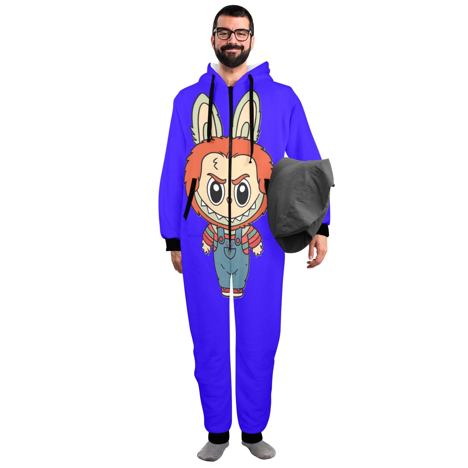 KSC's Exclusive Halloween Adult Unisex Onesie - Labubu Good Guy Doll