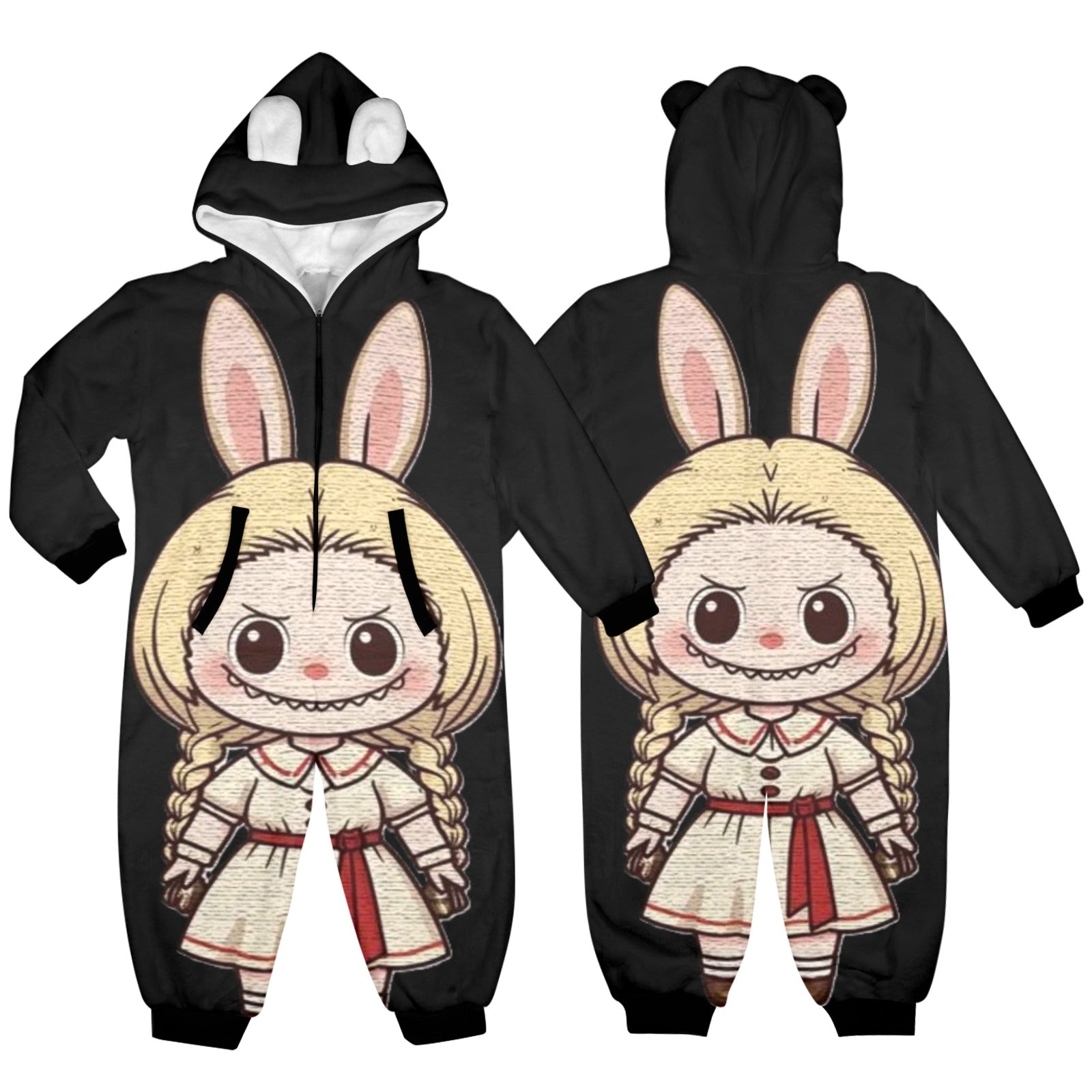 KSC's Halloween Exclusive Little Kid Unisex Onesie Labubu AnnaBelle Conjuring