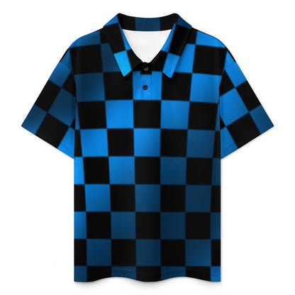 KSC's Exclusive Kids Designs- Young Men's/Boys New Kid's Shoulder buttoned polo shirt