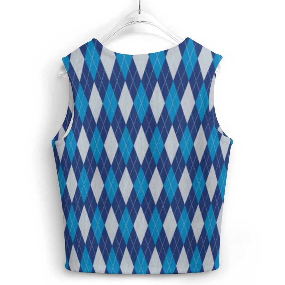 KSC's Custom Vest Designs Women's Long Sleeve Button Knit Vest - 10 OPTIONS INSIDE