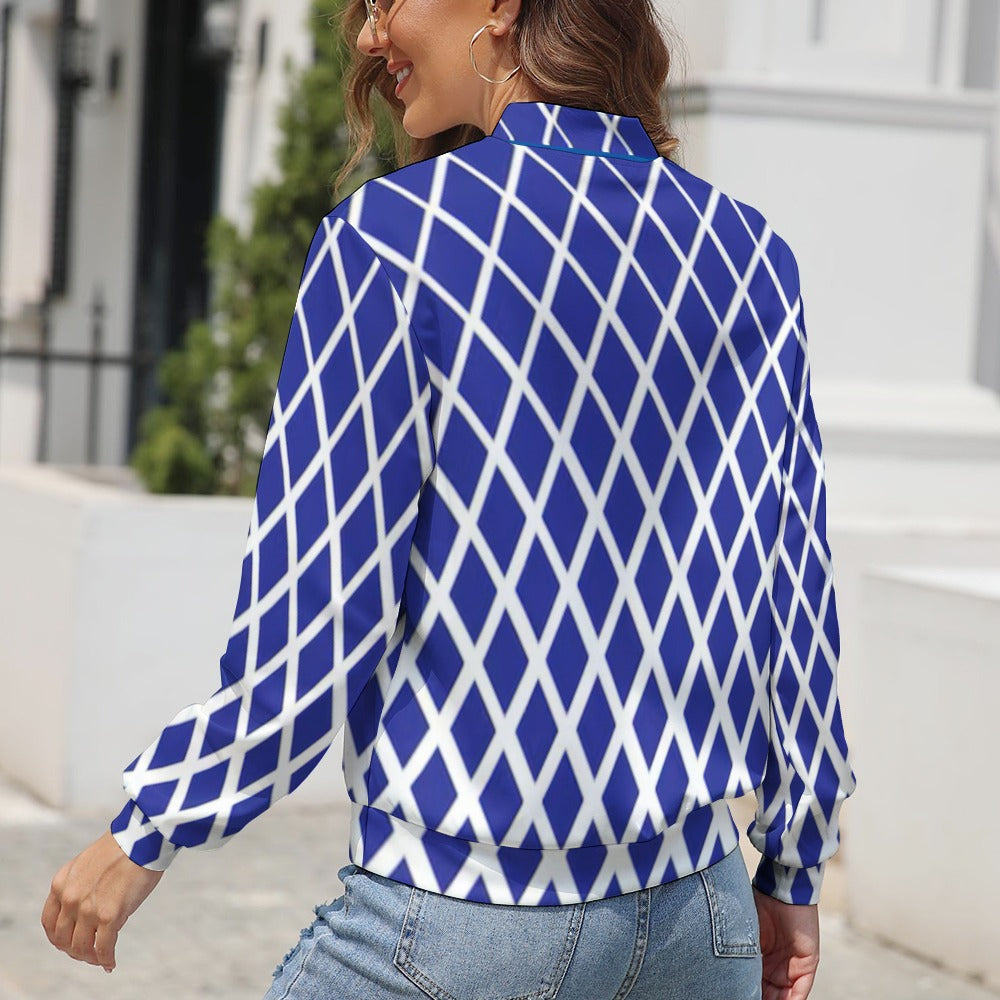 Designer Style Women's Long Sleeve Zipper Jacket (10 Options) - KSC's Limited Edition Collections