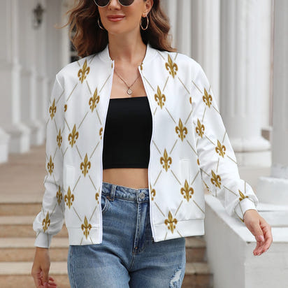 Women's Long Sleeve Zipper Jacket (10 Options) - KSC's Limited Edition Designer Collections