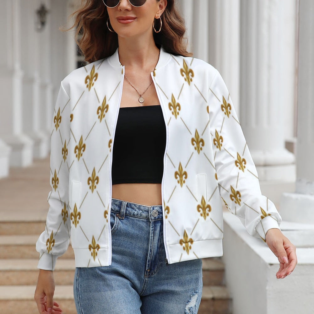 Women's Long Sleeve Zipper Jacket (10 Options) - KSC's Limited Edition Designer Collections