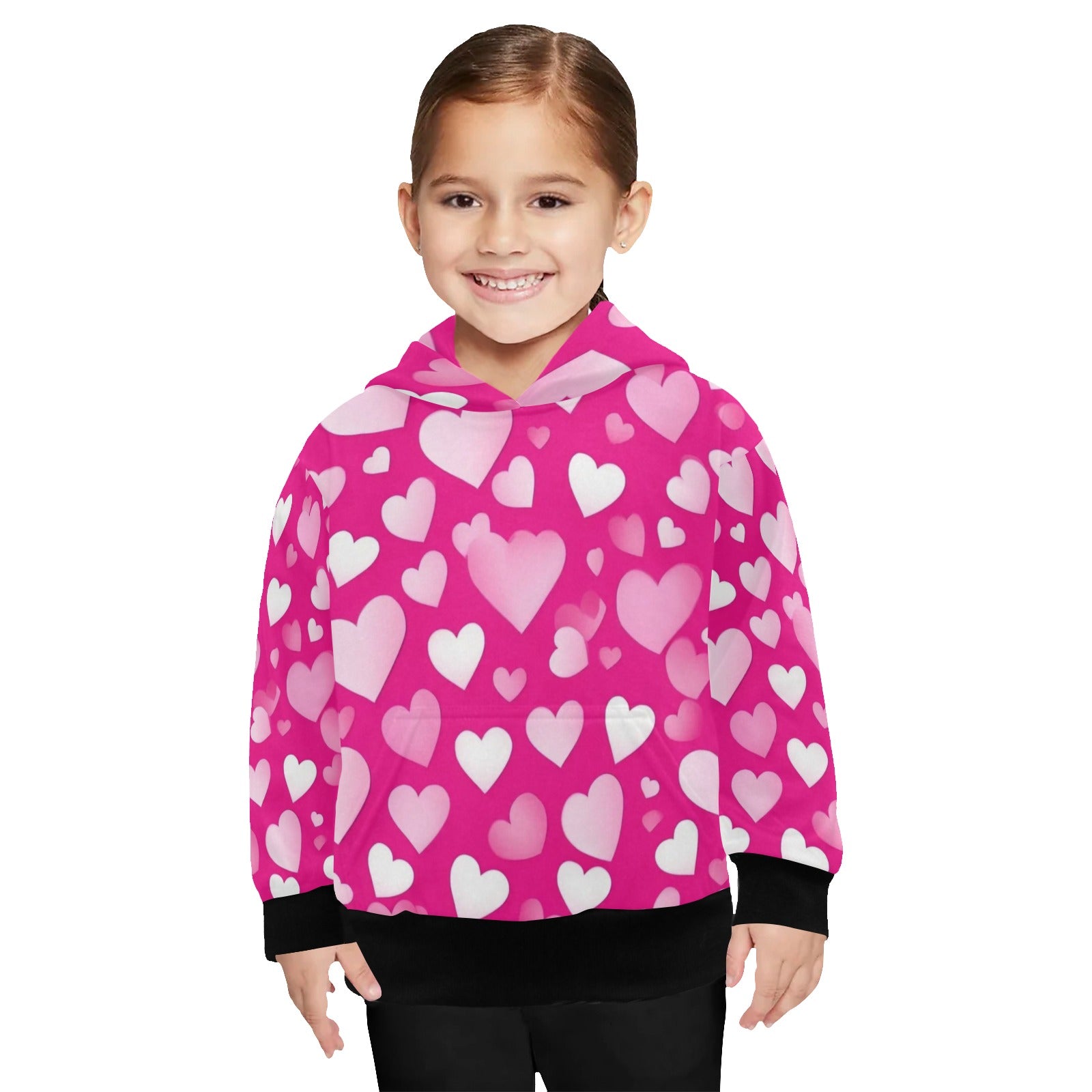 KSC's Designs Little Girls' Long Sleeve Hoodies