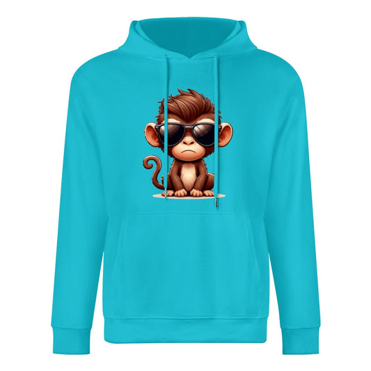 New Cool Monkey Pure cotton hooded sweater