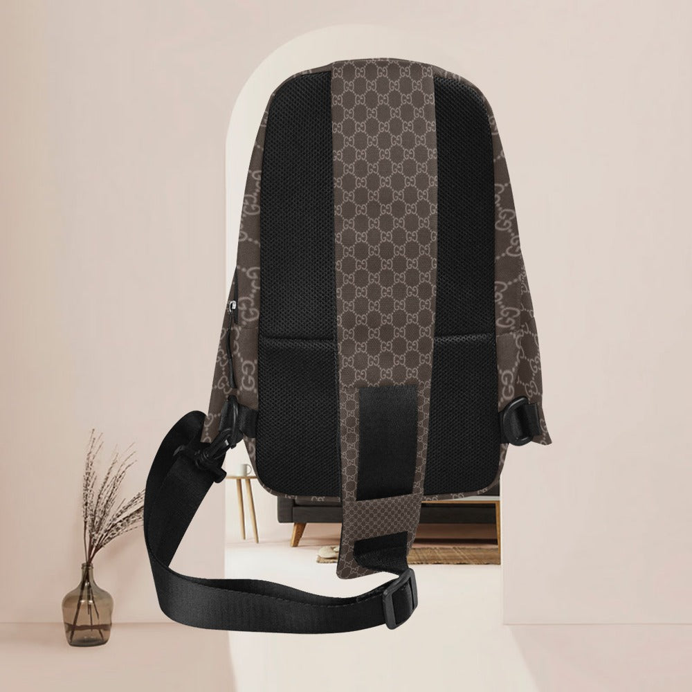 KSC's Exclusive Designs Men's Chest Bag - 9 Options