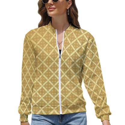 Women's Long Sleeve Zipper Jacket (10 Options) - KSC's Limited Edition Collections Designer Style