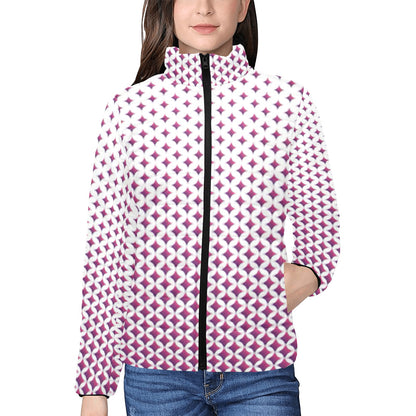 KSC's Exclusive  Women's Stand Collar Padded Jackets (10) Designs/Styles - Women's stand collar padded jacket(H41)