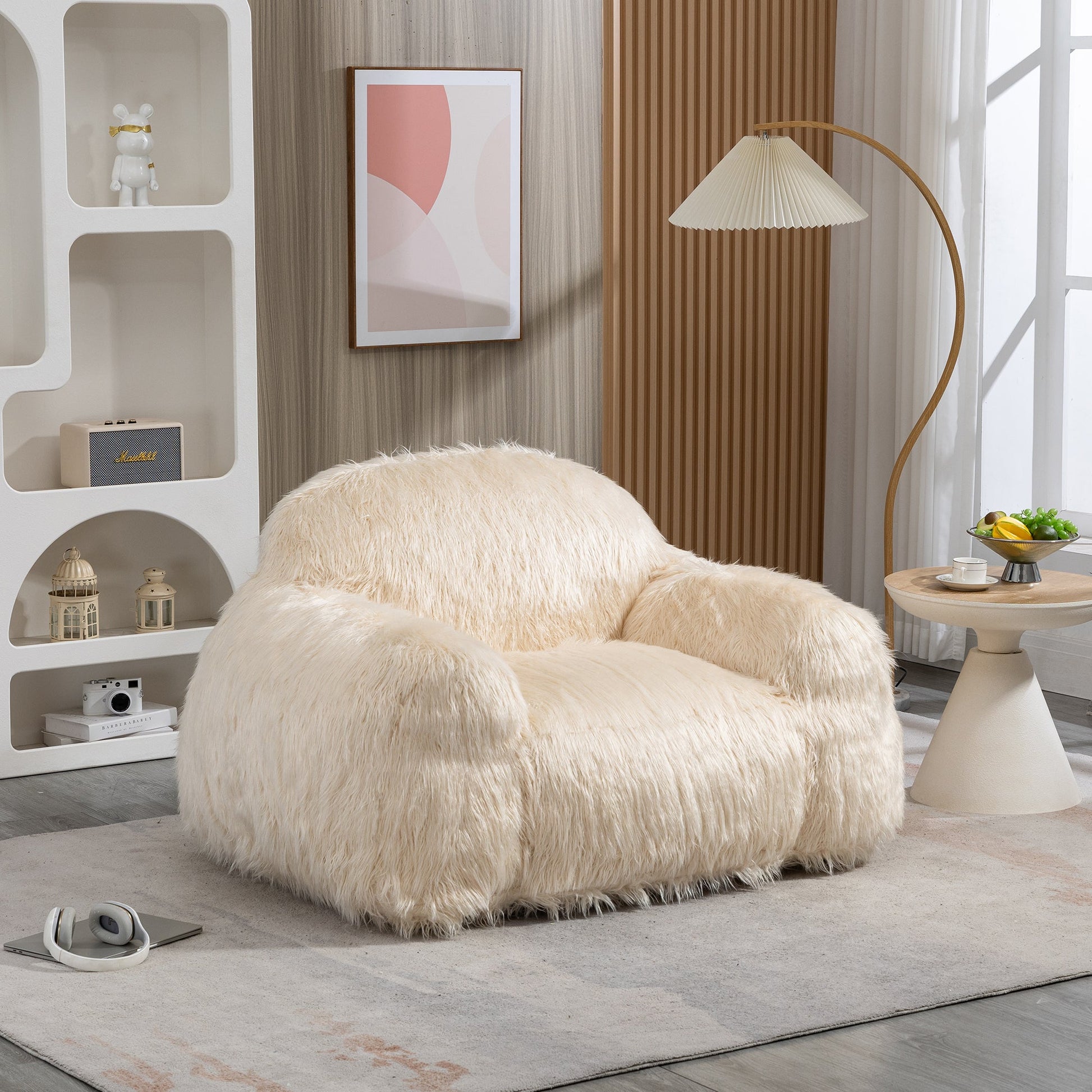 Comfy Bean Bag Chair Lazy Sofa Bean Bag Chair Adult, Teen High Density Foam