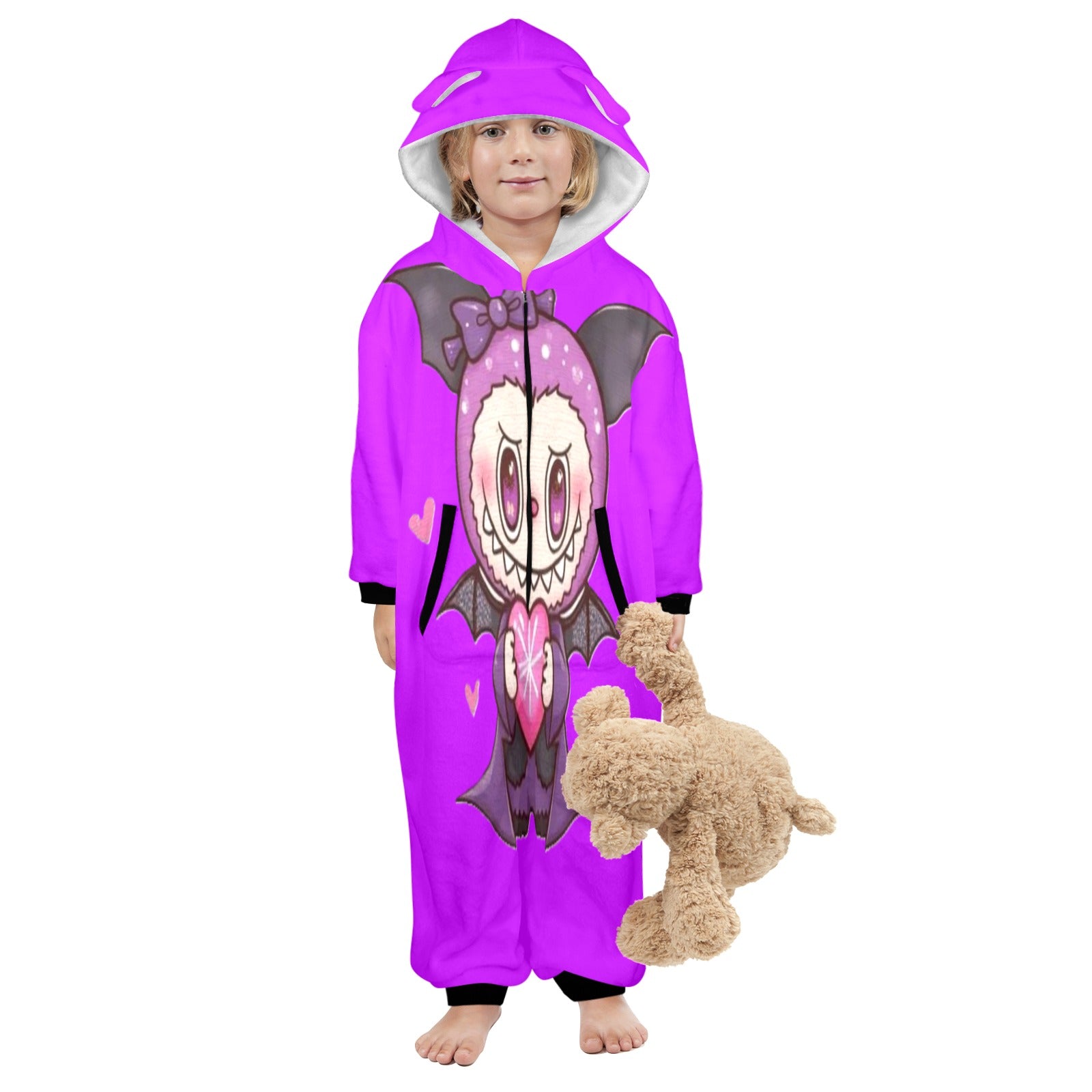 KSC's Halloween Exclusive Little Kid Unisex Onesie Labubu Vampire Bat
