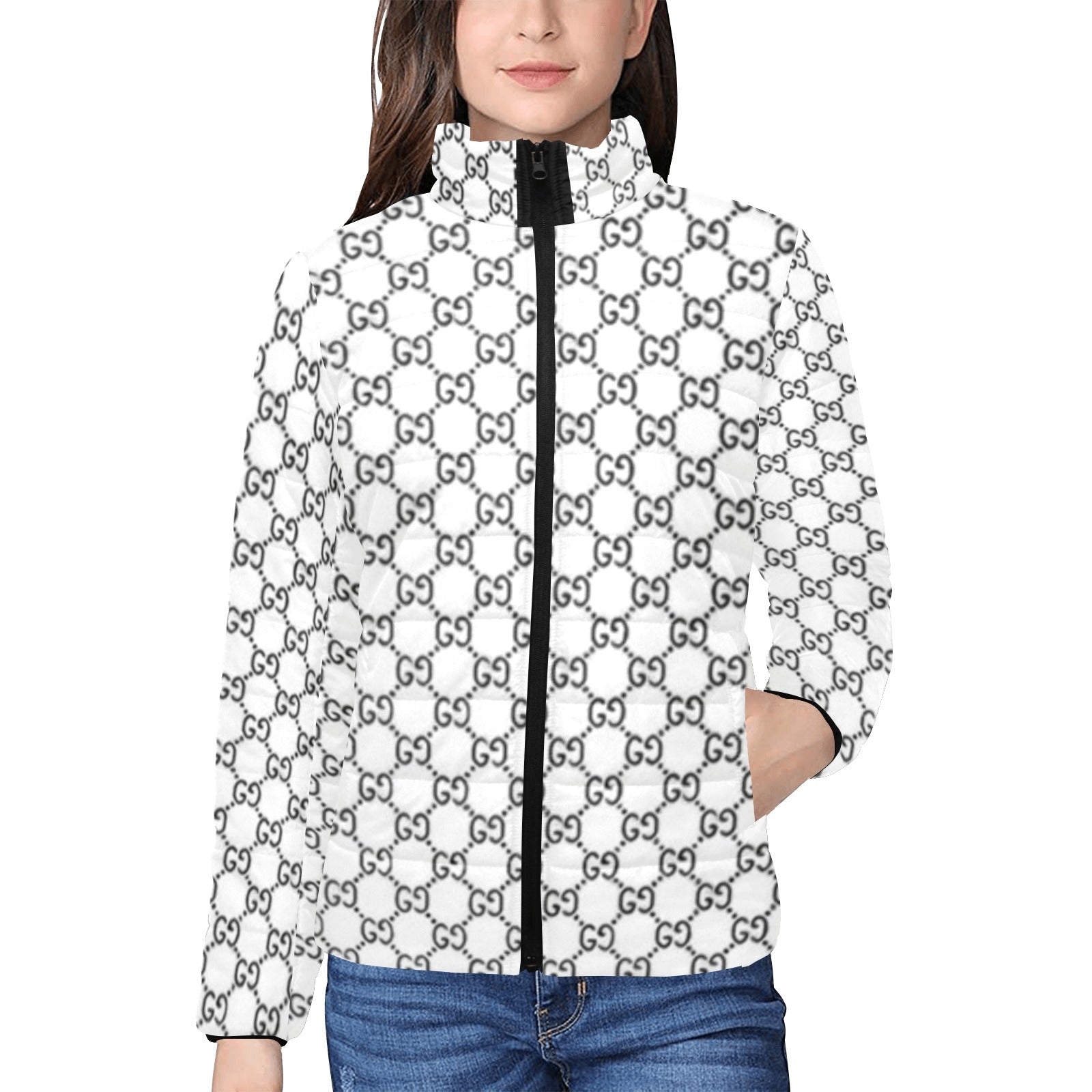 KSC's Exclusive  Women's Stand Collar Padded Jackets (10) Designs/Styles - Women's stand collar padded jacket(H41)