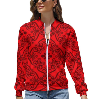 Women's Long Sleeve Zipper Jacket (10 Options) - KSC's Limited Edition Designer Collections