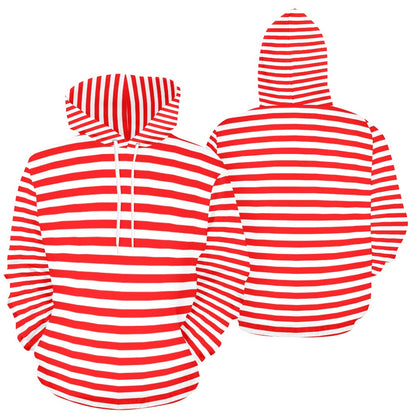 KSC's Exclusive Women's Stripe Design Hoodies Collection (10 Styles) Hoodie (Model H13)
