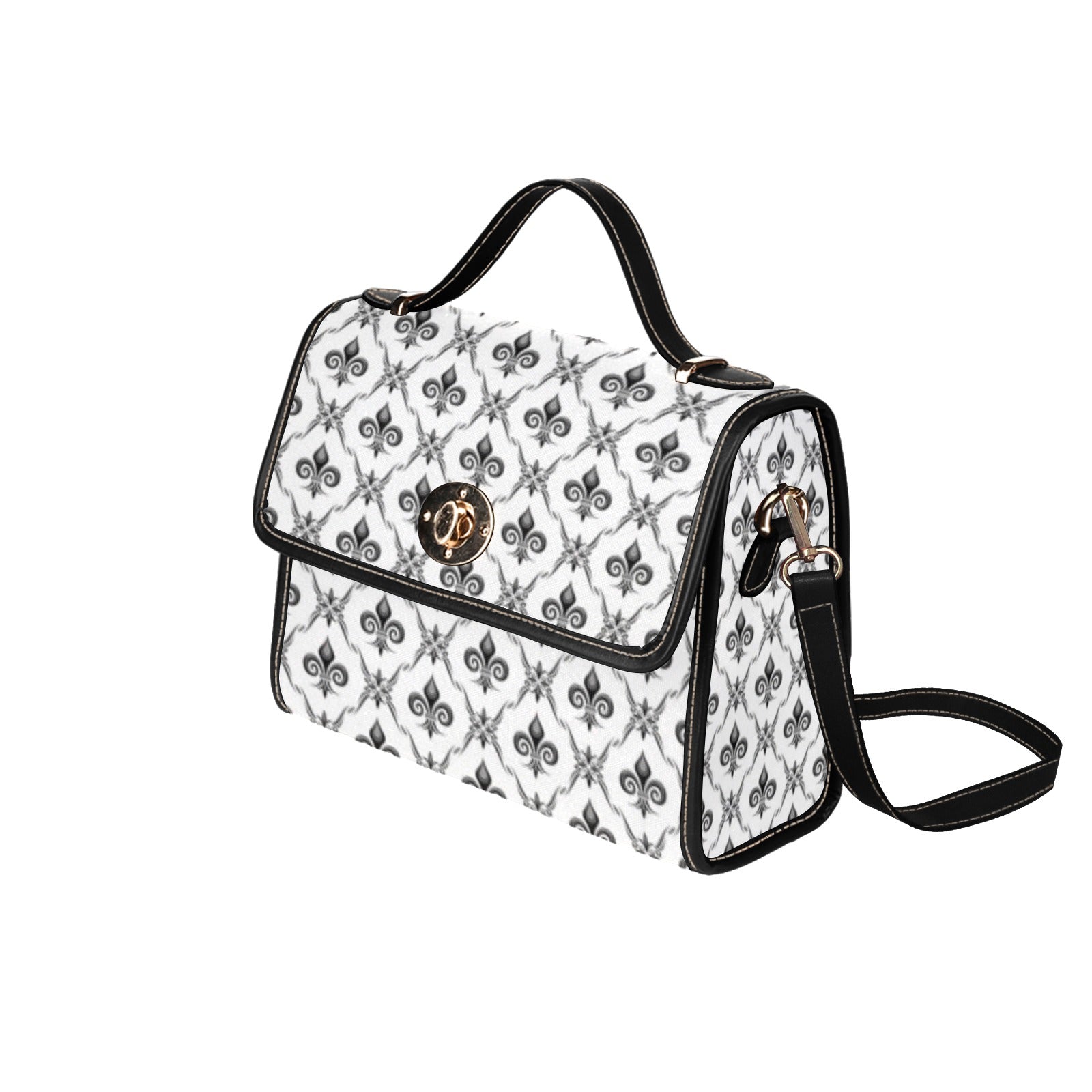KSC's Custom Design's Hand Bag-Lock bags (black shoulder strap, black edging) - 10 Options -Awesome Deal