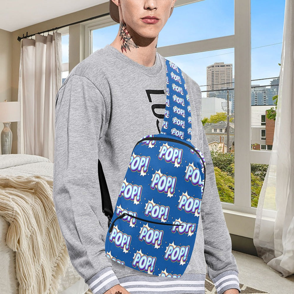 KSC's Exclusive Designs Men's Chest Bag - 9 Options