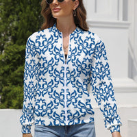 Women's Long Sleeve Zipper Jacket (10 Options) - KSC's Limited Edition Designer Collections