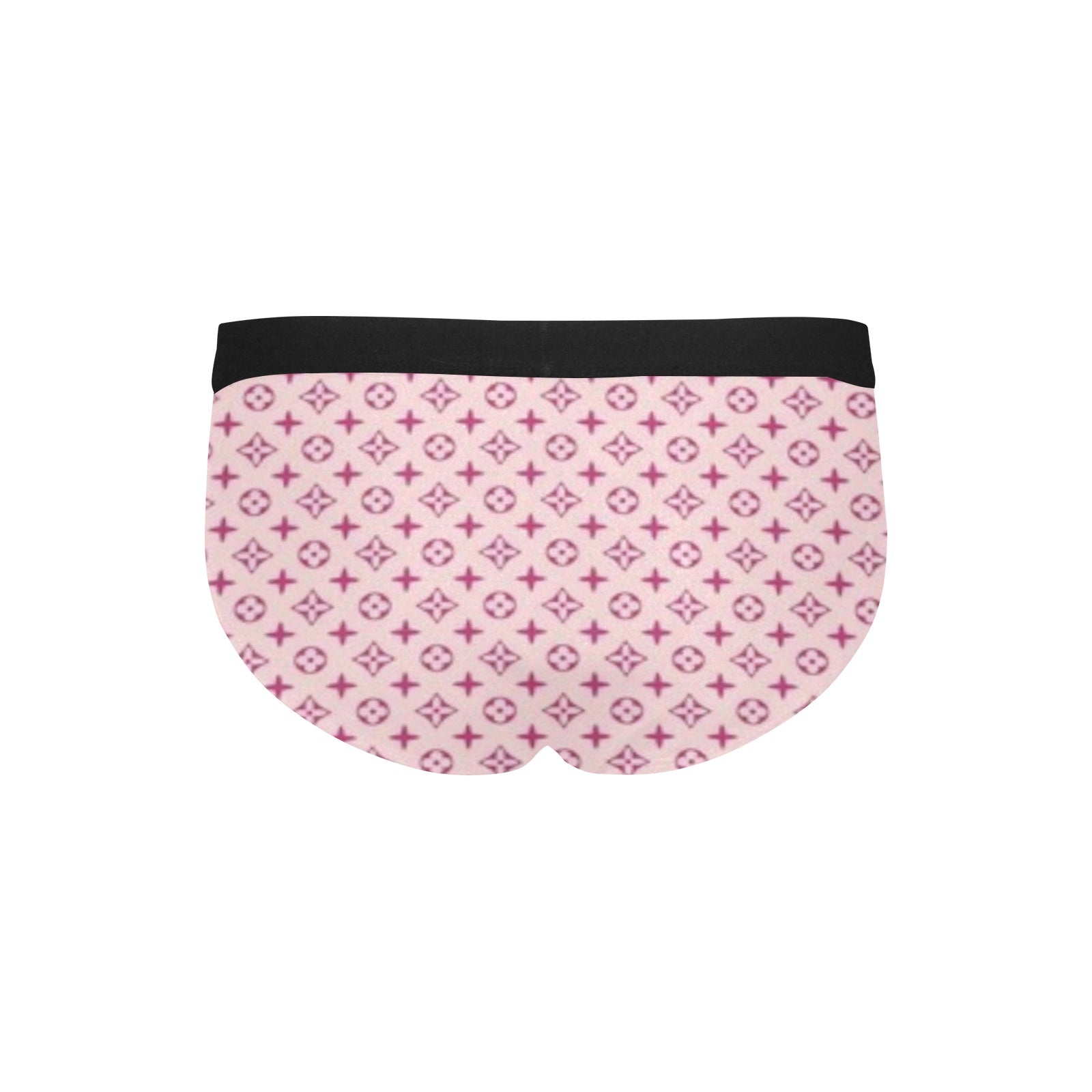 KSC's Custom Design Men's Pink Temple Mid Rise Briefs