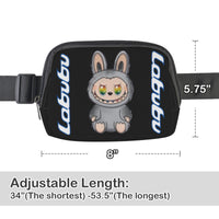 🧨 TRENDING: Labubu™ Grey Crossbody Fanny – Street-Smart Style for Every GenerationGrey Labubu Cross Body Bags - Fanny Bags for ALL AGES